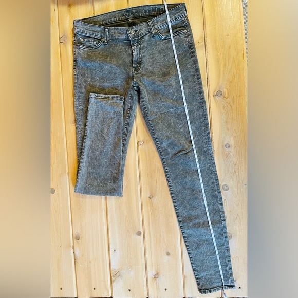 7 for all mankind Skinny jeans color: kaki size 31 - Picture 1 of 7
